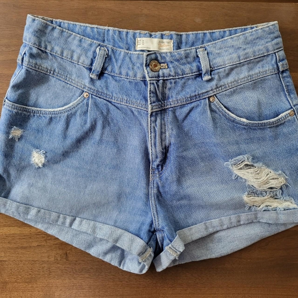 Zara jeans shorts